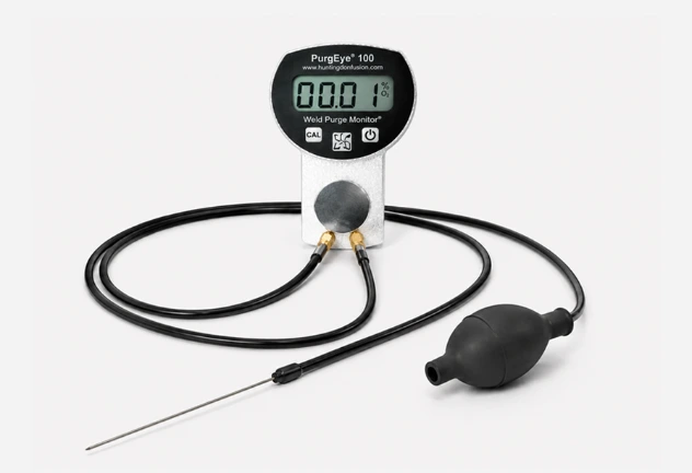 Moniteur oxygène résiduel PurgEye 100 avec pompe manuel et aiguille de prélèvement